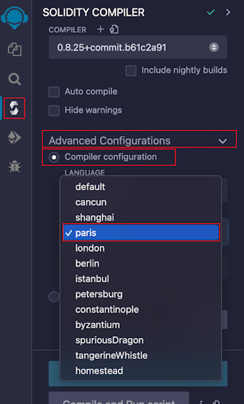 remix-solidity-setting